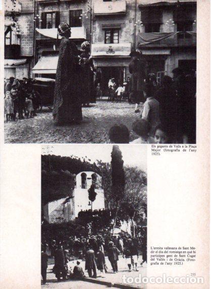 Outros artigos de papel: LAMINA V54767: Gegants de Valls a la Pla&ccedil;a Major any 1925 - Edmon Valles