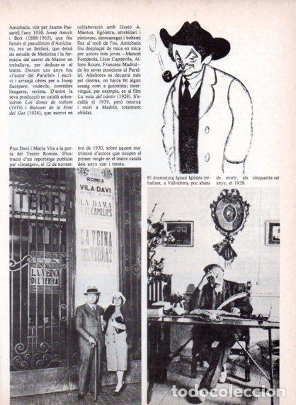 Outros artigos de papel: LAMINA V54779: Pius Davi i Ignasi Iglesias dramaturg - Edmon Valles