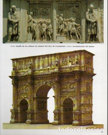 Collectionnisme Papier divers: LAMINA V54223: Relieves del Arco de Constantino, Roma - Eugenio Pucci