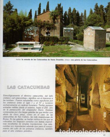 Collectionnisme Papier divers: LAMINA V54230: Entrada y galeria de las Catacumbas de Santa Domitila, Roma - Eugenio Pucci