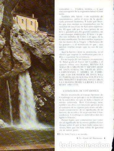 Outros artigos de papel: LAMINA V54285: Covadonga, la Santa Cueva y sus cascadas - Emiliano de la Huerga