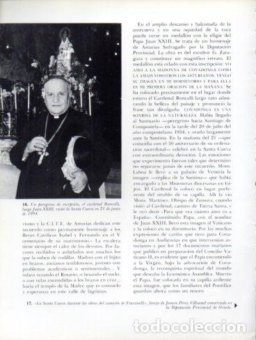 Outros artigos de papel: LAMINA V54290: Cardenal Roncalli en la Santa Cueva de Covadonga en 1954 - Emiliano de la Huerga