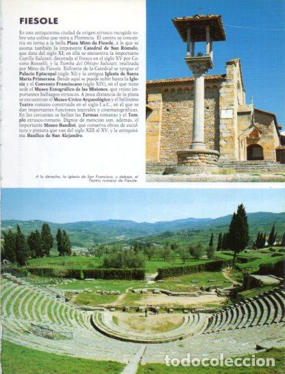 Collectionnisme Papier divers: LAMINA V54320: Teatro romano de Fiesole, Florencia