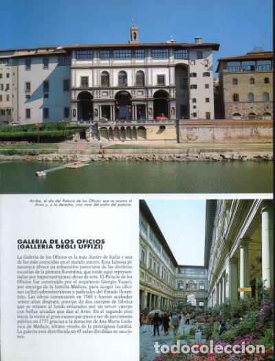 Collectionnisme Papier divers: LAMINA V54333: Palacio de los Oficios, Florencia