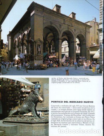 Collectionnisme Papier divers: LAMINA V54338: Portico del Mercado Nuevo, Florencia