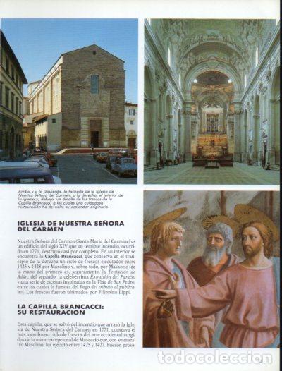 Collectionnisme Papier divers: LAMINA V54360: Iglesia de Nuestra Se&ntilde;ora del Carmen, Florencia