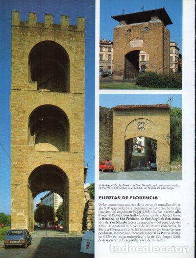 Collectionnisme Papier divers: LAMINA V54365: Puertas de Florencia