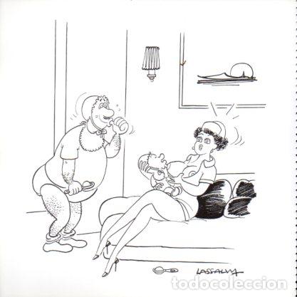 Collectionnisme Papier divers: LAMINA V54388: Ilustracion de Lassalvy n&ordm; 24