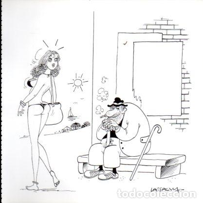Collectionnisme Papier divers: LAMINA V54400: Ilustracion de Lassalvy n&ordm; 36