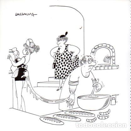 Collectionnisme Papier divers: LAMINA V54405: Ilustracion de Lassalvy n&ordm; 41