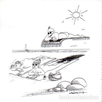 Outros artigos de papel: LAMINA V54413: Ilustracion de Lassalvy n&ordm; 49
