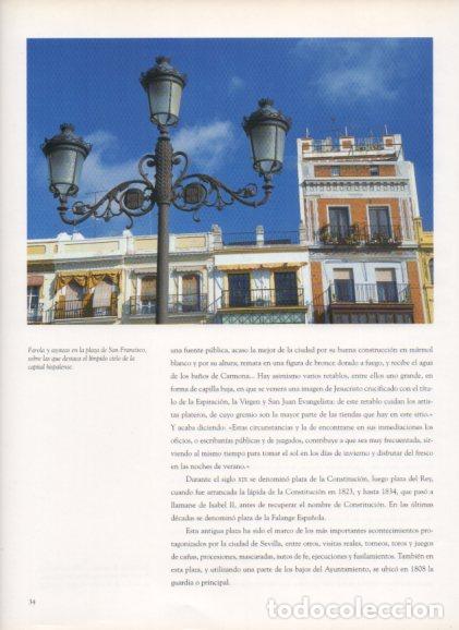 Paper Collecting Others: LAMINA V54788: Farola y azoteas en Plaza de San Francisco, Sevilla - Wifredo Rincon Garcia