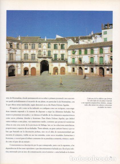 Paper Collecting Others: LAMINA V54786: Plaza Mayor de Archidona en Malaga - Wifredo Rincon Garcia