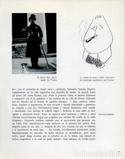 Otros art&iacute;culos de coleccionismo en papel: LAMINA V53871: La cabeza de huevo caricatura por Picasso y Max Jacob - Lothar-Gunther Buchheim