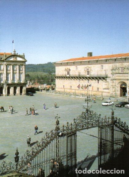 Altri oggetti di carta: LAMINA V54851: Plaza del Obradoiro, Santiago de Compostela - Wifredo Rincon Garcia