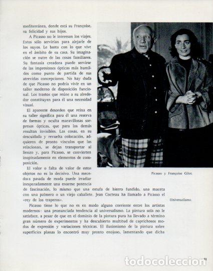 Otros art&iacute;culos de coleccionismo en papel: LAMINA V53896: Picasso y Fran&ccedil;oise Gilot - Lothar-Gunther Buchheim
