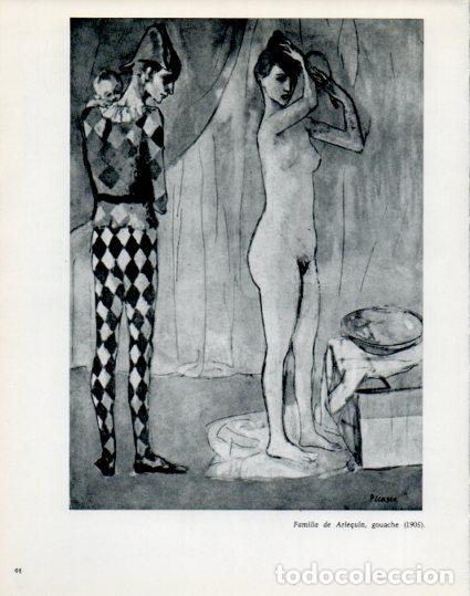 Otros art&iacute;culos de coleccionismo en papel: LAMINA V53874: Picasso. Familia de Arlequin - Lothar-Gunther Buchheim