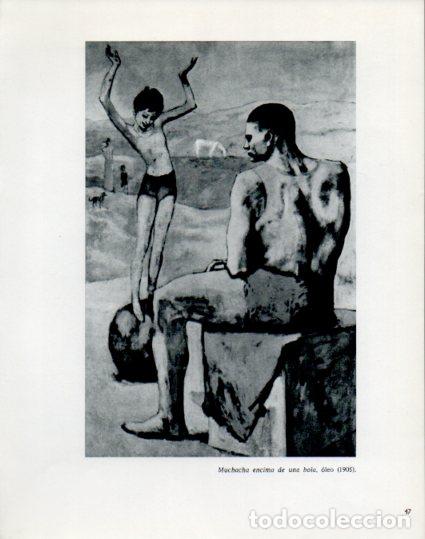 Otros art&iacute;culos de coleccionismo en papel: LAMINA V53879: Picasso. Muchacha encima de una bola - Lothar-Gunther Buchheim