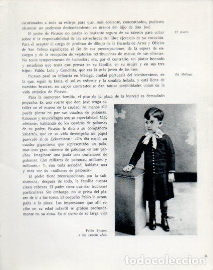 Otros art&iacute;culos de coleccionismo en papel: LAMINA V53878: Picasso a los cuatro a&ntilde;os - Lothar-Gunther Buchheim