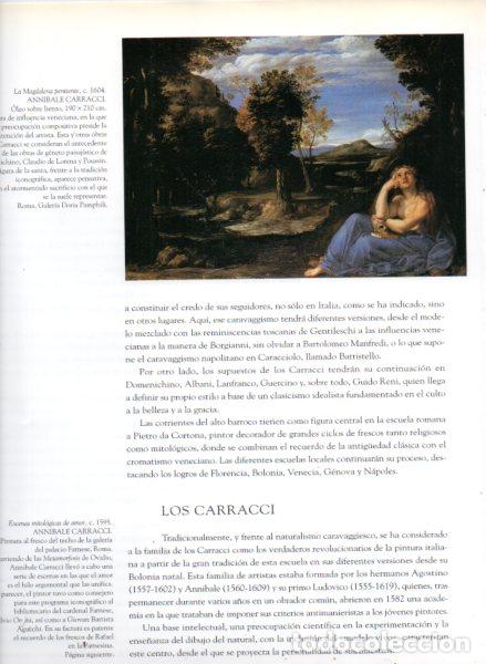 Outros artigos de papel: LAMINA V54888: La Magdalena penitente por Annibale Carracci - Jose Luis Morales y Marin