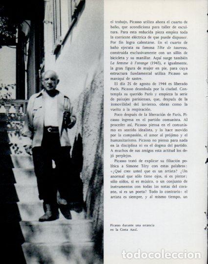 Otros art&iacute;culos de coleccionismo en papel: LAMINA V53894: Picasso en la Costa Azul - Lothar-Gunther Buchheim