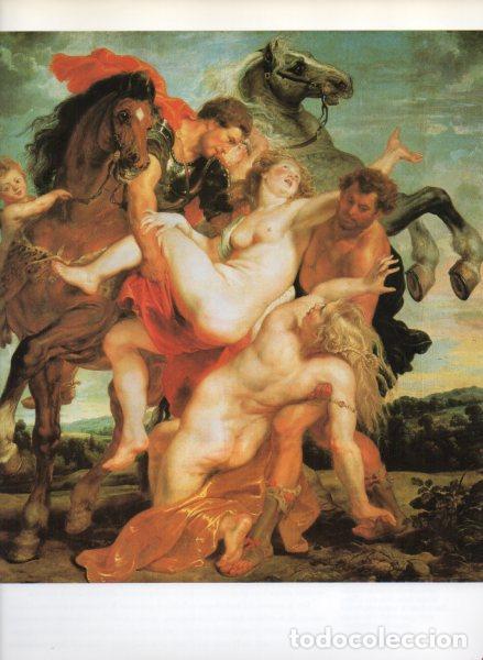 Sammelleidenschaft Andere Papierartikel: LAMINA V54931: El rapto de las hijas de Leucipo por Rubens - Jose Luis Morales y Marin