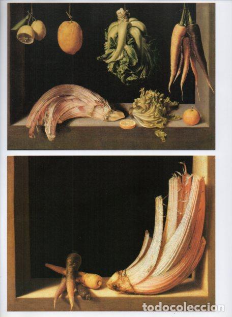 Sammelleidenschaft Andere Papierartikel: LAMINA V54943: Bodegon con zanahorias y cardo por J. Sanchez Cotan - Jose Luis Morales y Marin