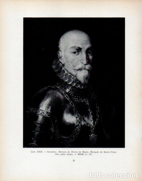 Sammelleidenschaft Andere Papierartikel: LAMINA V53923: Retrato de Alvaro de Bazan, Marques de Santa Cruz. Anonimo