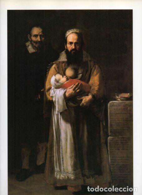Sammelleidenschaft Andere Papierartikel: LAMINA V54951: La mujer barbuda por Jose de Ribera - Jose Luis Morales y Marin