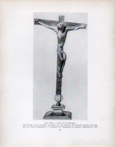 Sammelleidenschaft Andere Papierartikel: LAMINA V53933: Cristo de las Batallas, Colegiata de Villagarcia de Campos en Valladolid