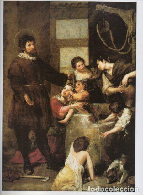 Sammelleidenschaft Andere Papierartikel: LAMINA V54968: El milagro del Pozo por Alonso Cano - Jose Luis Morales y Marin