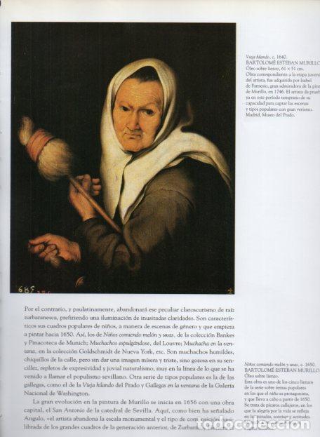 Sammelleidenschaft Andere Papierartikel: LAMINA V54971: Vieja hilando por Murillo - Jose Luis Morales y Marin
