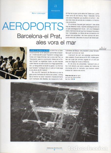 Sammelleidenschaft Andere Papierartikel: LAMINA V54988: Vista aeria aeroport de Barcelona any 1965