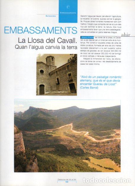 Sammelleidenschaft Andere Papierartikel: LAMINA V55006: La Llosa del Cavall vista aeria