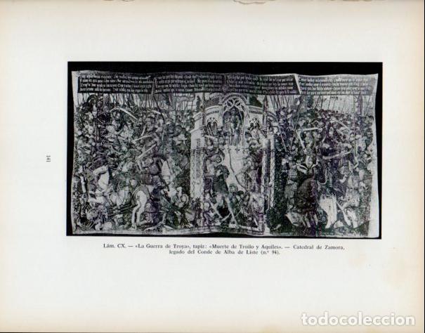 Sammelleidenschaft Andere Papierartikel: LAMINA V53968: La Guerra de Troya, tapiz. Muerte de Troilo y Aquiles. Catedral de Zamora