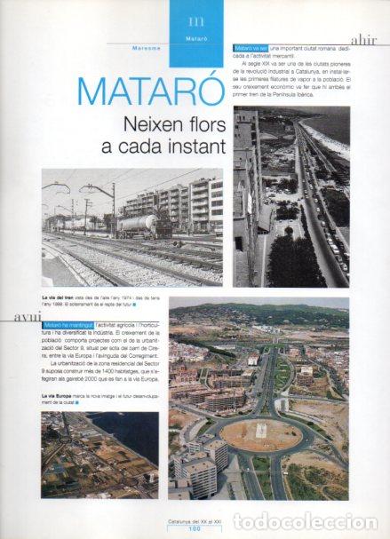 Sammelleidenschaft Andere Papierartikel: LAMINA V55023: La via Europa de Mataro vista aeria