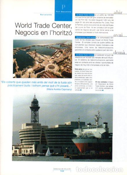 Sammelleidenschaft Andere Papierartikel: LAMINA V55038: World Trade Centers de Barcelona
