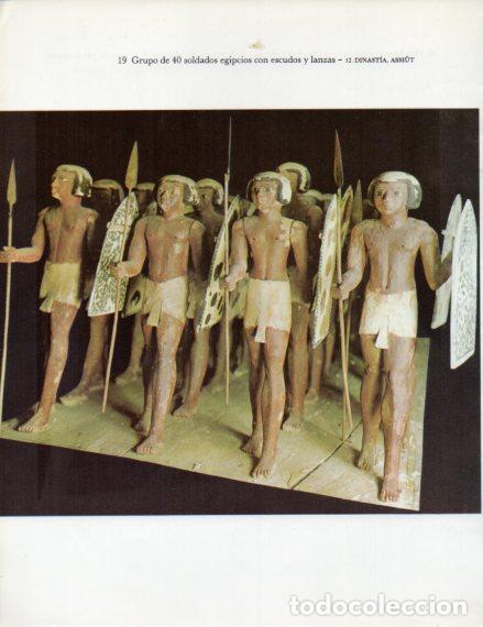Sammelleidenschaft Andere Papierartikel: LAMINA V53983: 40 soldados egipcios, Dinastia Assiut - Lambelet/Riesterer