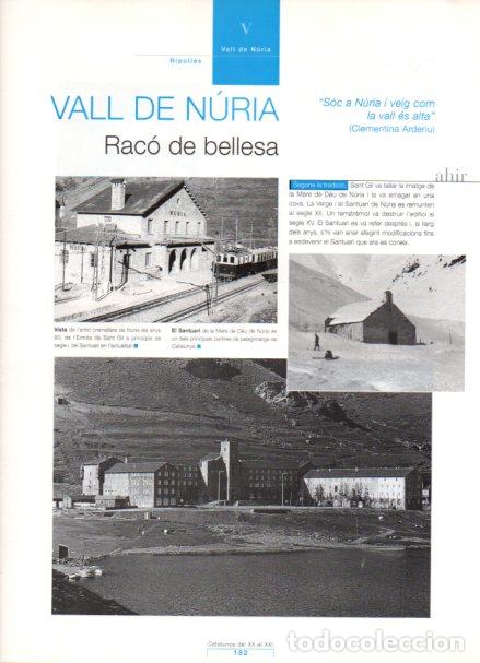 Collectionnisme Papier divers: LAMINA V55046: Vall de Nuria i Santuaria de la Mare de Deu de Nuria