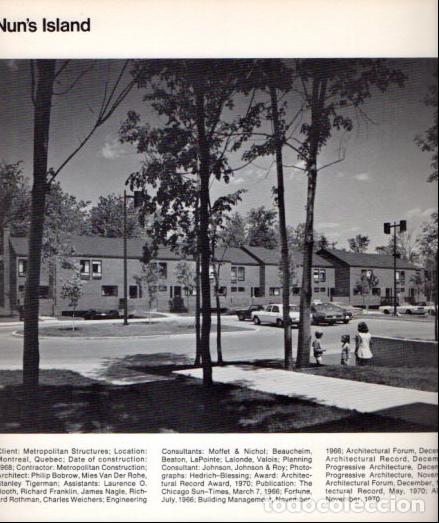 Collectionnisme Papier divers: LAMINA V54004: Stanley Tigerman. Nun's Island