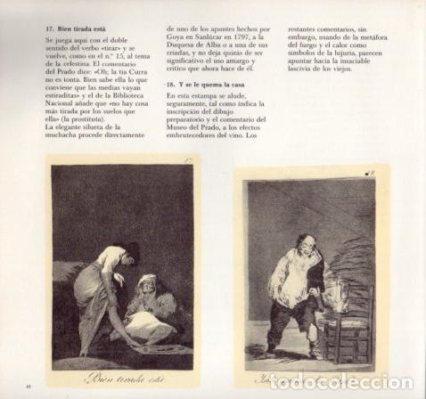 Altri oggetti di carta: LAMINA V55108: GOYA Caprichos. Bien tirada esta y se le quema la casa - Alfonso E. Perez-Sanchez