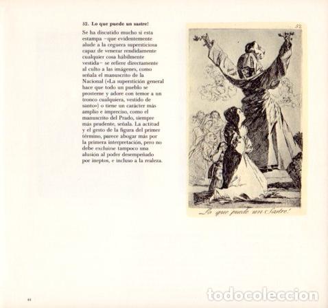 Altri oggetti di carta: LAMINA V55118: GOYA Caprichos. Lo que puede un sastre - Alfonso E. Perez-Sanchez