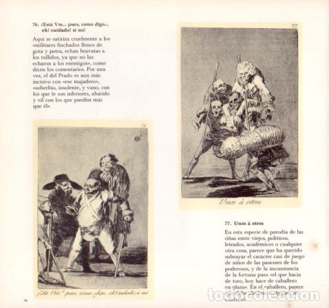 Altri oggetti di carta: LAMINA V55126: GOYA Caprichos. Unos a otros y Esta Vm... pues como digo ... - Alfonso E. Perez-Sanch