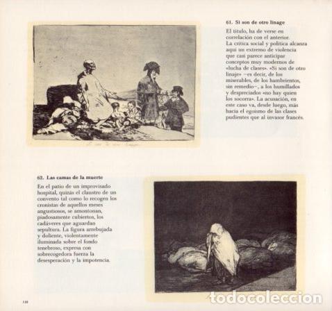 Paper Collecting Others: LAMINA V55146: GOYA Desastres. Si son de otro linage y Las camas de la muerte - Alfonso E. Perez-San