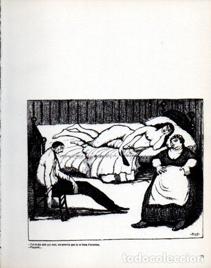 Paper Collecting Others: LAMINA V54476: Dona estirada al llit per Pidelaserra. Revista Papitu