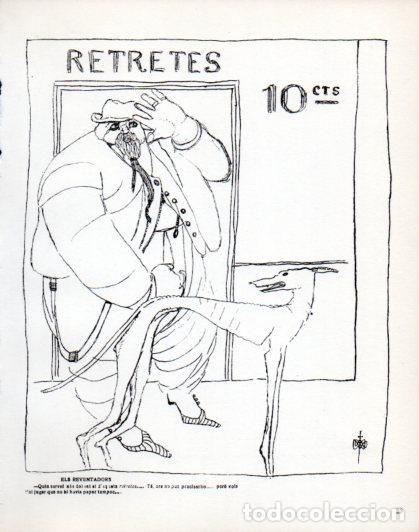 Paper Collecting Others: LAMINA V54503: Els reventadors per Mompou. Revista Papitu