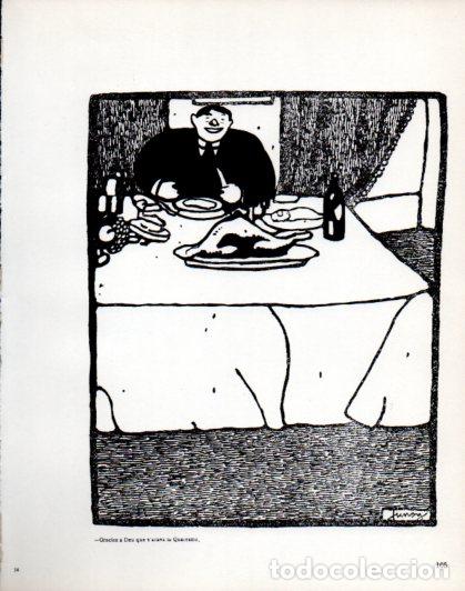 Paper Collecting Others: LAMINA V54513: Home menjant quan s'acaba la quaresma per Junoy. Revista Papitu