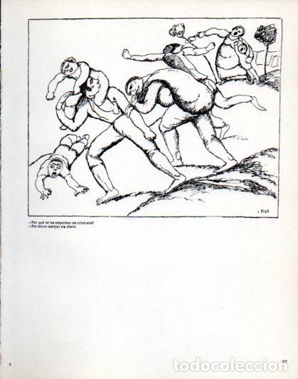 Paper Collecting Others: LAMINA V54491: Nens i dones cridant per Pidelaserra. Revista Papitu
