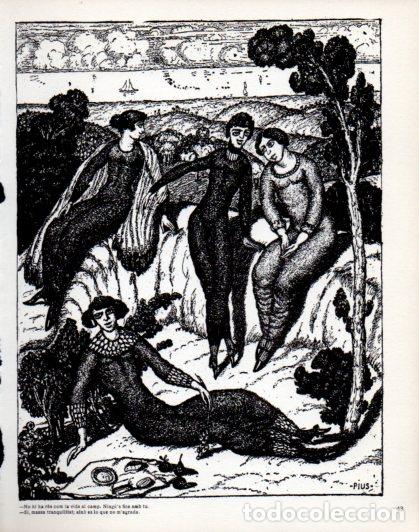 Paper Collecting Others: LAMINA V54485: La vida al camp per Pidelaserra. Revista Papitu