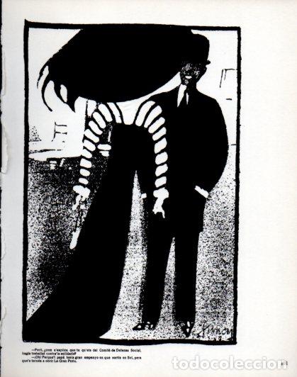 Paper Collecting Others: LAMINA V54511: Hombre del Comit&eacute; de Defensa Social per Junoy. Revista Papitu